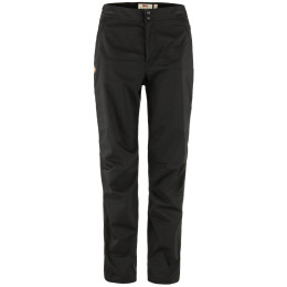 Pantaloni da donna Fjällräven Abisko Hike Trousers W nero Black