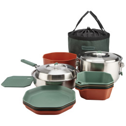 Set di stoviglie Gerber Compleat Cook Set rosso