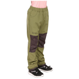 Pantaloni da bambino Kilpi Rizo-J Green verde GRN