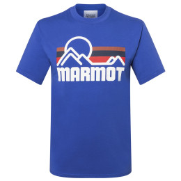 Maglietta da uomo Marmot Coastal Tee SS blu Trail Blue