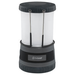 Lampada da campeggio Outwell Carnelian DC 1000 nero/bianco Blue Shadow