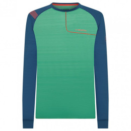 Maglietta da uomo La Sportiva Tour Long Sleeve M 2021 verde/blu GrassGreen/Opal