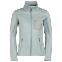 Felpa tecnica da donna Fundango Antilles Fleece Jacket verde chiaro mint heather