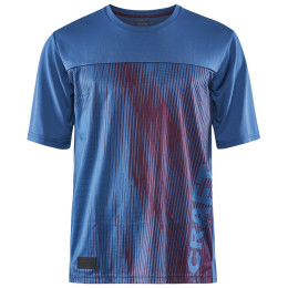 Maglia da ciclismo da uomo Craft Core Offroad Xt (2023) blu/rosso Zils-Burgundy