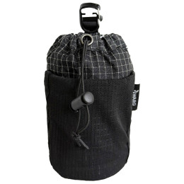 Tasca per la tracolla Warg Camino Bottle nero black