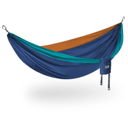 Amaca Eno DoubleNest blu/arancio Aqua/Sapphire/Amber