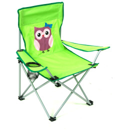 Sedia da campeggio per bambino Zulu Owl verde green