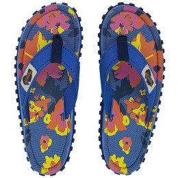 Infradito da donna Gumbies Islander Floral blu Floral