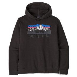 Felpa da uomo Patagonia M's Fitz Roy Foothills Daily Hoody nero Black