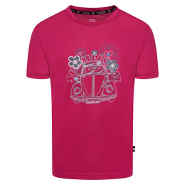 Maglietta da bambino Dare 2b Rightful Tee rosa Fuchsia