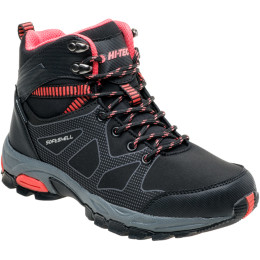 Scarpe da donna Hi-Tec Fumiko mid wp wo´s nero Black/HotCoral