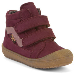 Scarpe barefoot tutto l’anno per bambini Froddo Ollie Tex Bordeaux bordeaux bordeaux