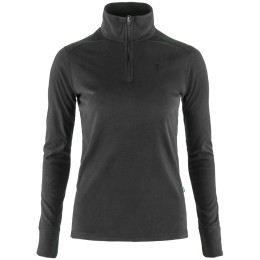 Felpa da donna Fjällräven Skare Half Zip grigio scuro Dark Grey