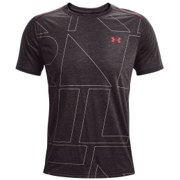 Maglietta da uomo Under Armour Breeze 2.0 Trail Tee grigio Jet Gray / Stone / Beta