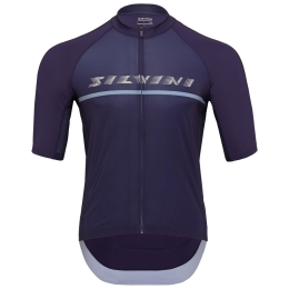 Maglia da ciclismo da uomo Silvini Mazzano blu scuro navy-cream