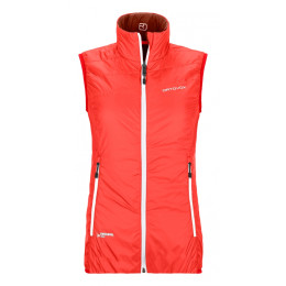 Gilet da donna Ortovox Swisswool Piz Grisch Vest W arancione orange
