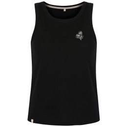 Top da donna MOOA Merino Lyolite Edelweiss 150 nero black