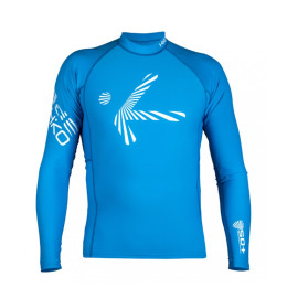 Maglietta da uomo Hiko SHADE PLUSH dl. r. blu ProcessBlue