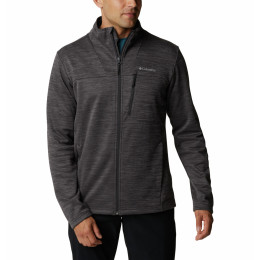 Felpa da uomo Columbia Maxtrail II Fleece Full Zip grigio Shark Heather