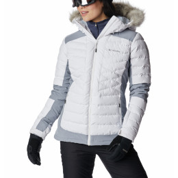 Giacca da donna Columbia Bird Mountain™ Insulated Jkt bianco/grigio White, Tradewinds Grey