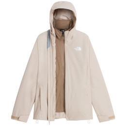 Giacca da donna The North Face W Quest Mono Triclimate rosa Timeless Taupe/Garnet