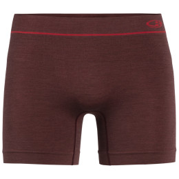 Boxer da uomo Icebreaker Mens Anatomica Seamless Boxers bordeaux PortRoyale