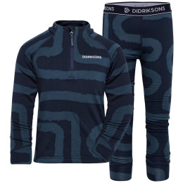 Intimo sportivo per bambini Didriksons Jadis Kids Pr Set 5 Path Navy