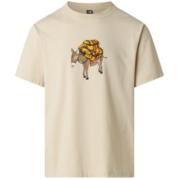 Maglietta da uomo The North Face M Donkey Taxi Relaxed Short Sleeve Tee-Graphic beige Desert Stone