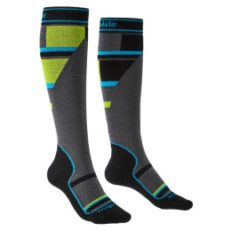 Calzini per bambini Bridgedale Ski Mountain Junior grigio/verde grey/green/068