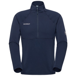 Felpa da uomo Mammut Taiss ML Half Zip Pull Men blu scuro marine