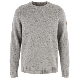 Maglione da uomo Fjällräven Övik Neps Knit Sweater M grigio Light Beige