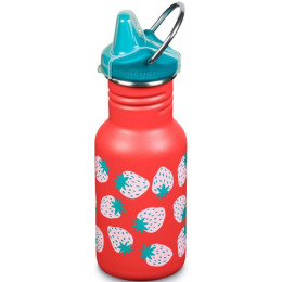 Bottiglia per bambini Klean Kanteen Classic Sippy 355 ml rosso