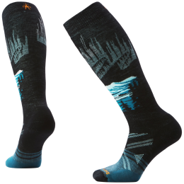 Calze da sci Smartwool W Ski Full Cushion Alpine Auroras nero/blu BLACK