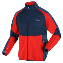 Felpa da uomo Regatta Yare V rosso/blu MnltDn/FieRd