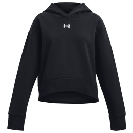 Felpa da bambino Under Armour Rival Fleece Hoodie Black nero Black