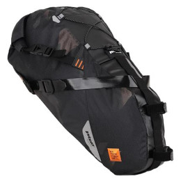 Borsa da sella WOHO X-Touring Dry Bag Diamond CyberCam L nero