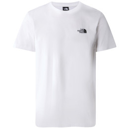 Maglietta da uomo The North Face M S/S Simple Dome Tee bianco Tnf White