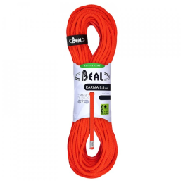Corda da arrampicata Beal Karma 9,8 mm (70 m) arancione SOLID ORANGE