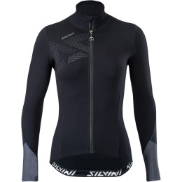 Maglia da ciclismo per donna Silvini Calvana nero/grigio BlackCharcoal