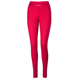 Pantaloni termici da donna Northfinder Tara rosso Redstripe