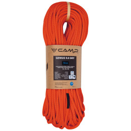 Corda da arrampicata Camp Genius 9.0 Dry - 70m rosso Red