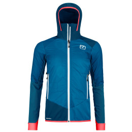 Giacca invernale da donna Ortovox Sw Col Becchei Hybrid Jkt W blu mountain blue