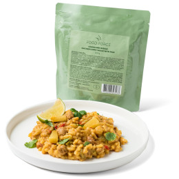 Pasto pronto Food Force Salsa di pollo al curry con riso 300 g