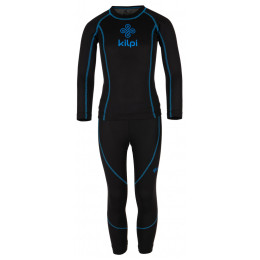Set sportivo per bambini Kilpi Takaset JB nero Blk
