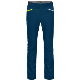 Pantaloni da uomo Ortovox Col Becchei Pants M blu petrol blue