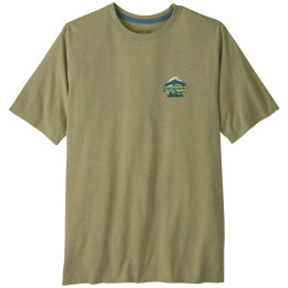 Maglietta da uomo Patagonia Great Waves Responsibili-Tee verde Gumtree Green