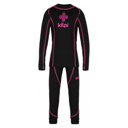 Set sportivo per bambini Kilpi Takaset JG nero Blk