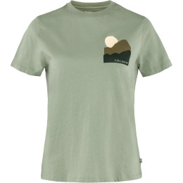 Maglietta da donna Fjällräven Nature T-shirt W verde 516_Sage Green