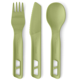 Posate Sea to Summit Horizon Cutlery Set - 3 Piece verde Tarragon