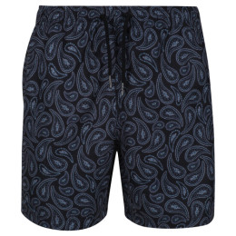Costume da bagno da uomo Regatta Loras Swim Short nero/blu BlackPaisley